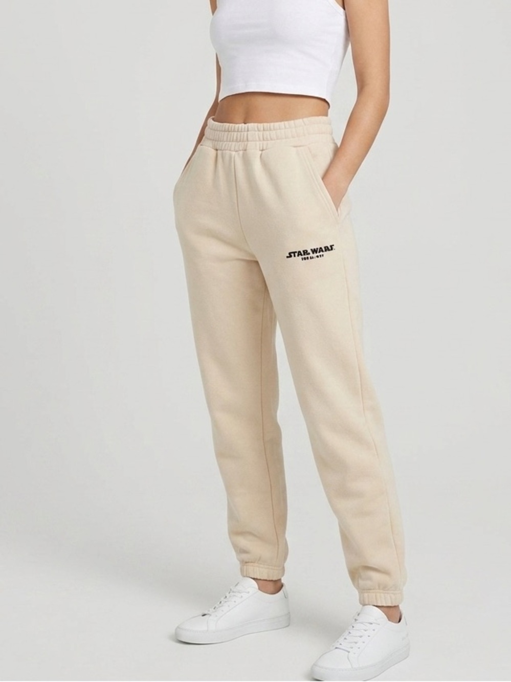 Smash + Tess x Star Wars Beige Fleece Jogger Sweatpants Size
XS